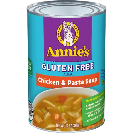 Annie's Homegrown Gluten-Free Chicken Pasta Soup (Pack of 8 to 14 Oz) - Cozy Farm 