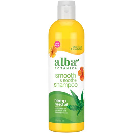 Alba Botanica Smooth & Silky Cucumbers Shampoo - 12 Fl Oz - Cozy Farm 