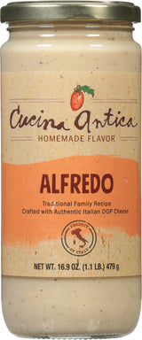 Cucina Antica Alfredo Sauce, 6 Pack | 16.9 Fl Oz Each - Cozy Farm 