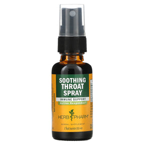 Herb Pharm Throat Spray - Soothes Sore Throats - 1 Fl Oz - Cozy Farm 