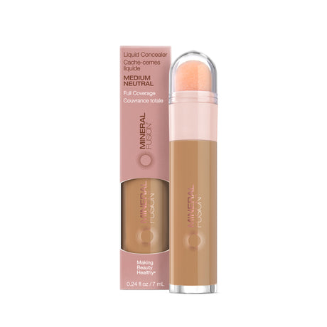 Mineral Fusion Liquid Concealer in Medium Neutral - 0.24 Fz - Cozy Farm 