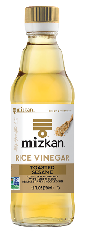 Mizkan (Pack of 6-12) Rice Vinegar Toasted Sesame Seeds - Cozy Farm 