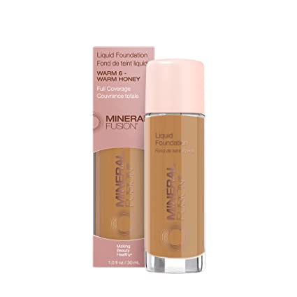 Mineral Fusion Warm Six Liquid Foundation - 1 Fl Oz - Cozy Farm 