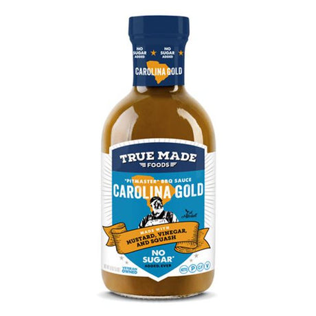 True Made Foods Carolina Gold BBQ Sauce (Pack of 6 - 18 Oz) - Cozy Farm 