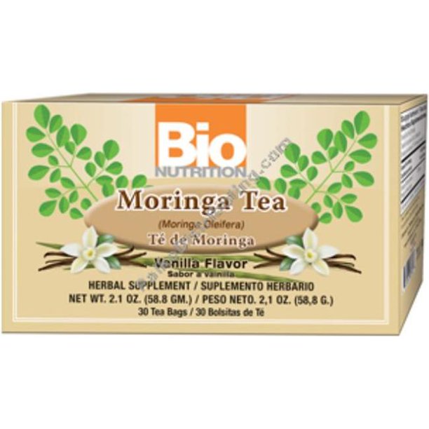 Bio Nutrition Tea Vanilla Moringa (Pack of 30) - Cozy Farm 