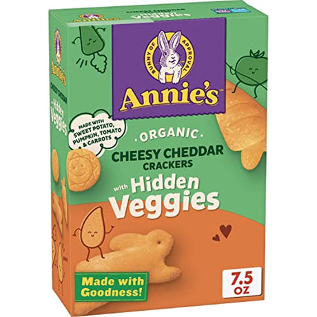 Annie's Homegrown Ranch Style Vegetable Crackers (12 Pack, 7.5 Oz Each) - Cozy Farm 