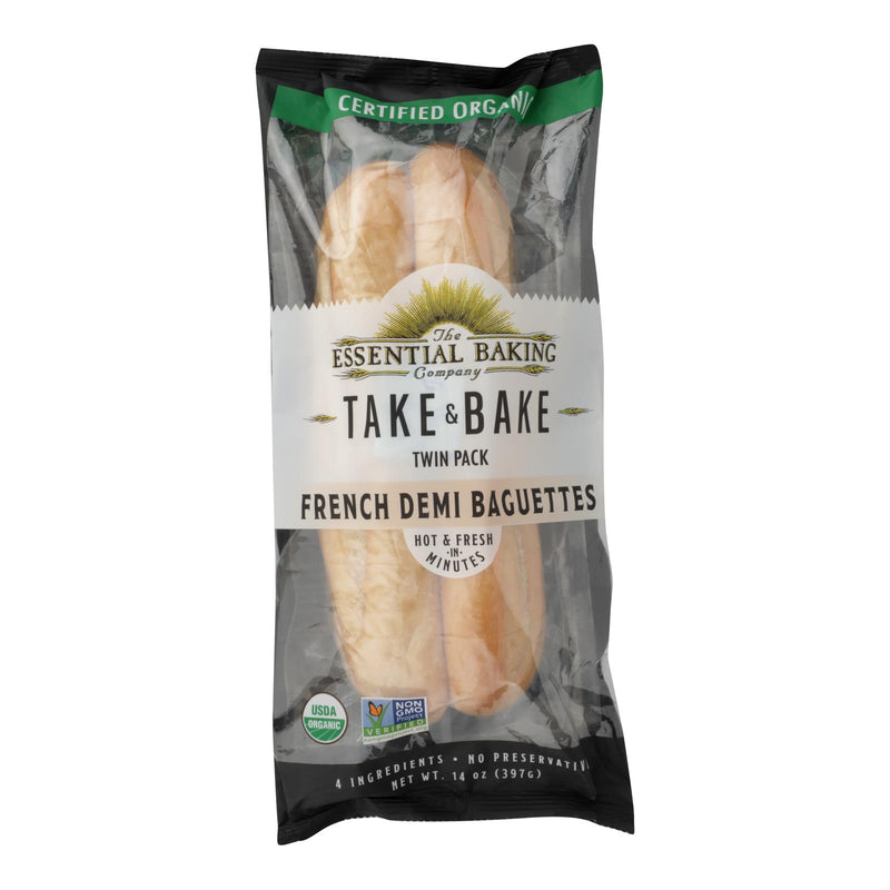 Brd Tk&Bake French Baguettes by Essential Baking Company (14-Pack) - 14 Oz - Cozy Farm 