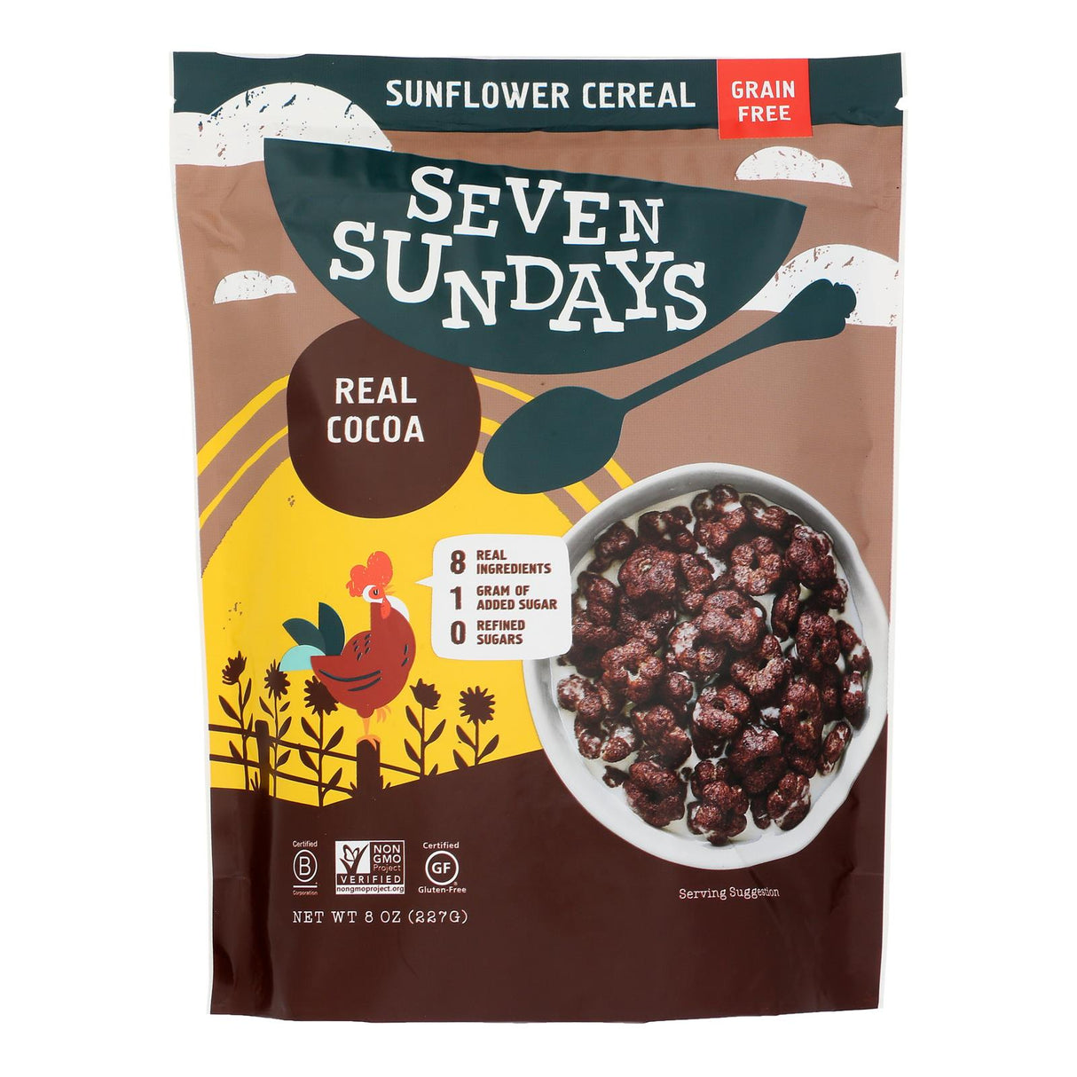 Seven Sundays Cocoa Grain Free Cereal | 6-8 Oz | Case of 6 - Cozy Farm 