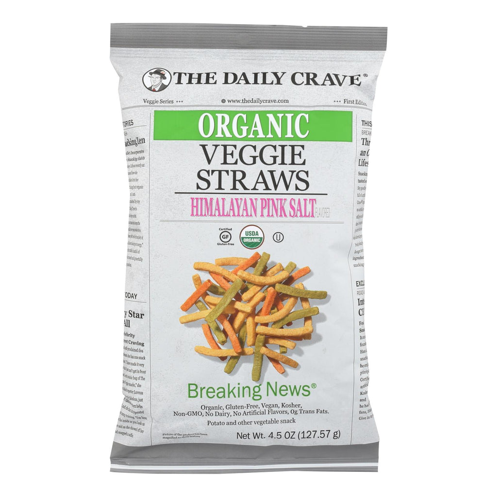 The Daily Crave - Veggie Straws (Pack of 8) 4.5 Oz - Cozy Farm 