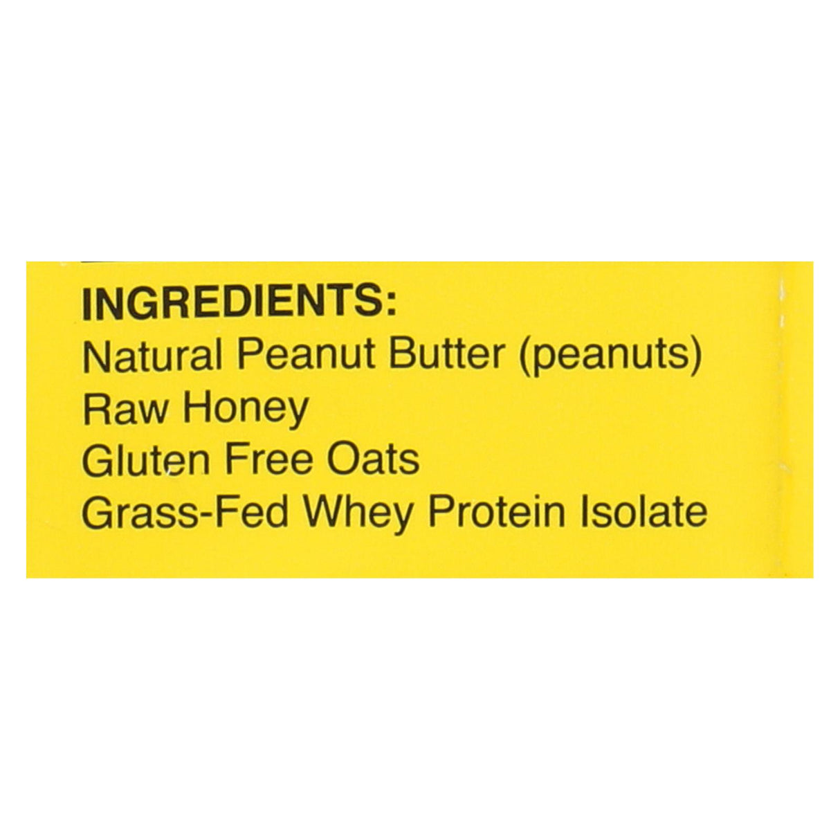 Kize Concepts - Energy Bar Raw Peanut Butter (Pack of 10 1.6oz) - Cozy Farm 