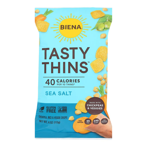 Biena LLC - Tasty Thins Sea Salt - 4 Oz - Case of 12 - Cozy Farm 