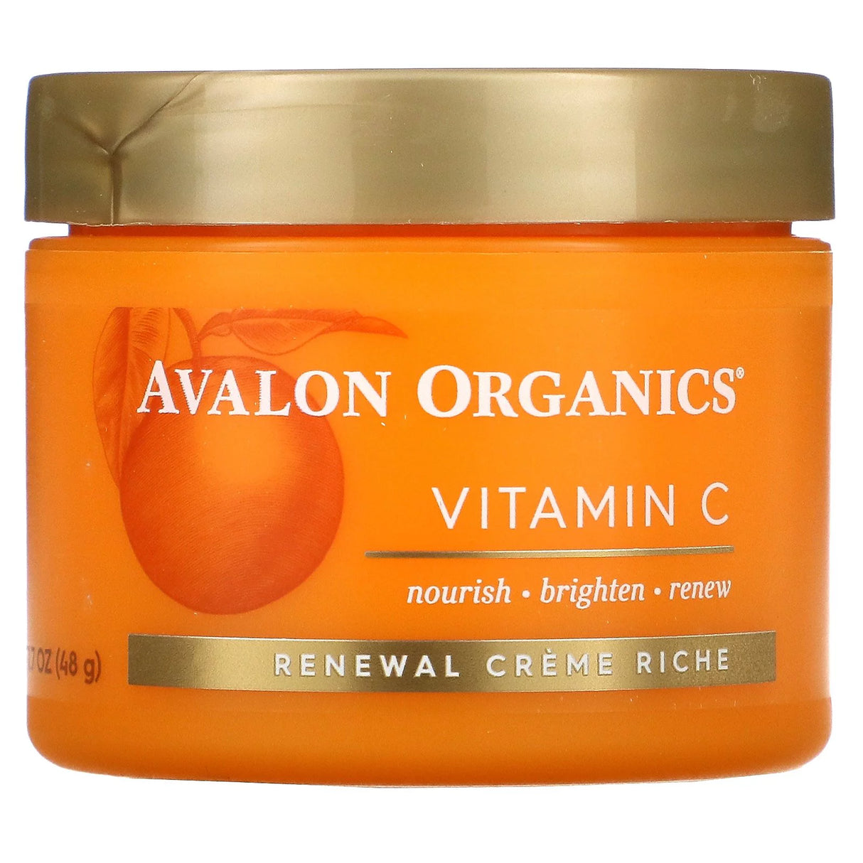 Avalon Organics Vitamin C Renewal Rich Face Creme - 1.7 Oz - Cozy Farm 