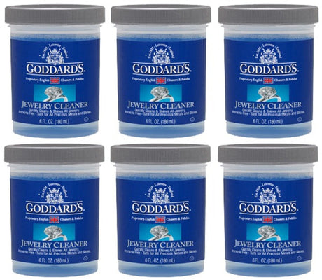 Goddard's Jewelry Cleaner Kit (Pack of 6 - 6 Fl Oz ea) - Cozy Farm 