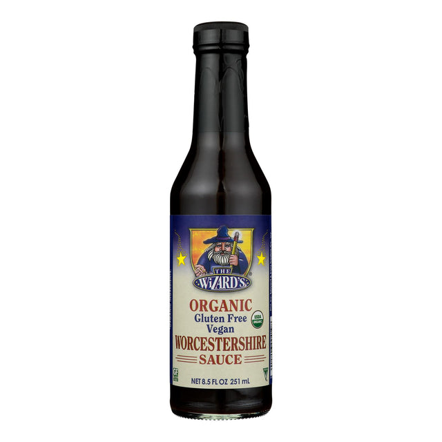 Wizard Organic Worcestershire Sauce - 12 Pack - 8.5 Fl Oz - Cozy Farm 