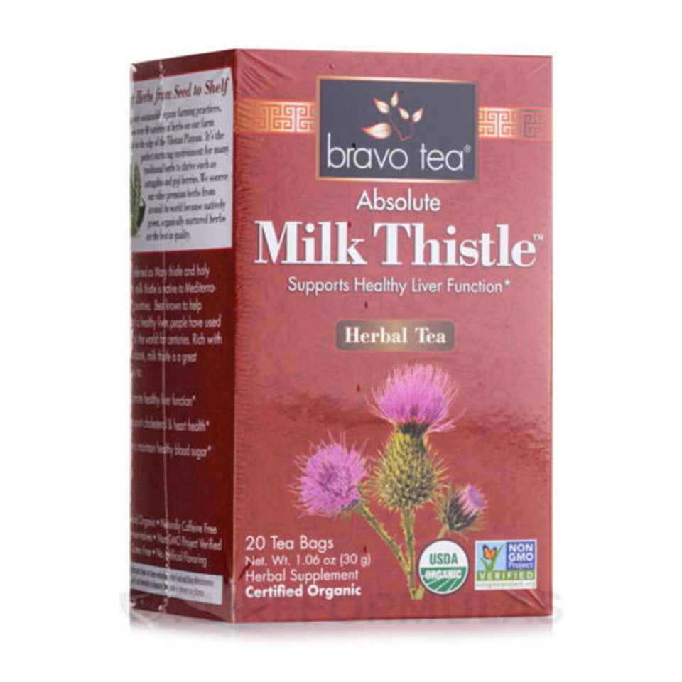 Bravo Teas&Herbs Milk Thistle Tea (20 Count) - Cozy Farm 