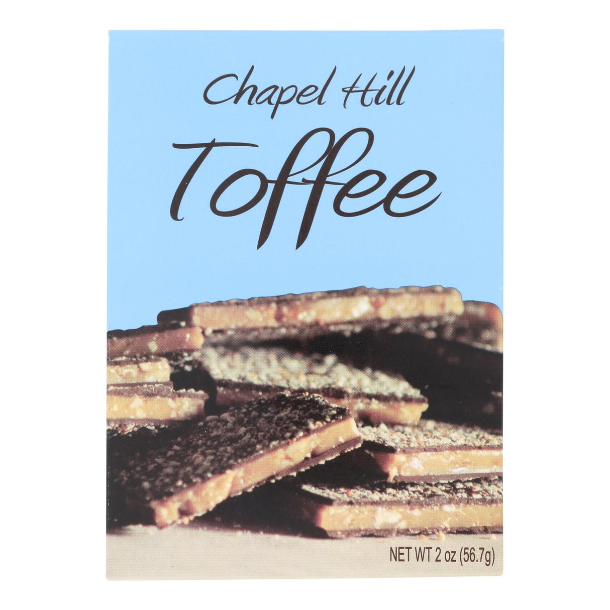Chapel Hill Toffee - Indulgent Pecan & Dark Chocolate Toffee for a Moment to Savor - 2 Oz (Pack of 24) - Cozy Farm 
