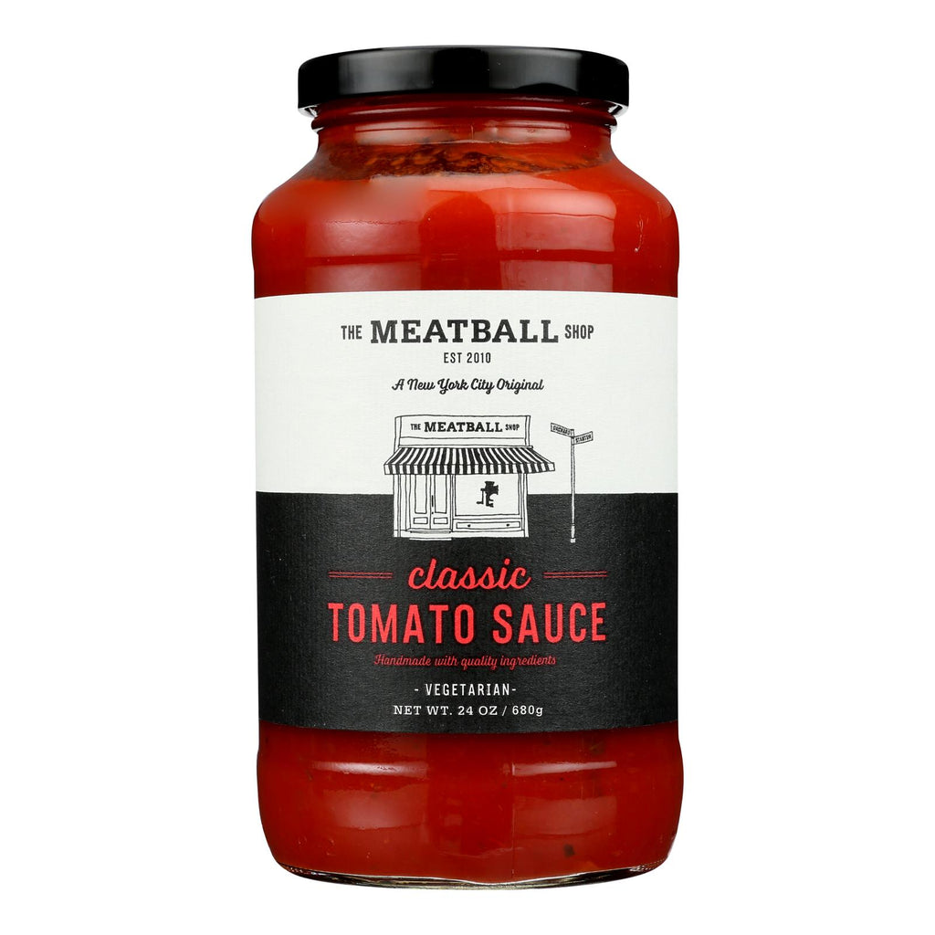 The Meatball Shop Classic Tomato Sauce - Case Of 6 - 24 Oz - Cozy Farm 
