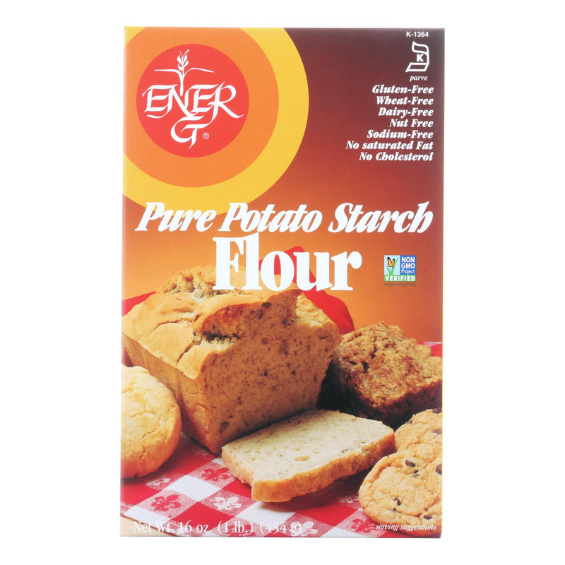 Ener-G Foods Potato Starch Flour - Case of 12 - 16 oz - Cozy Farm 