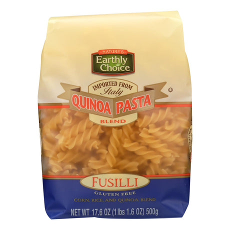 Nature's Earthly Choice Fusilli Quinoa Pasta Blend, Corn & Rice, 17.6 oz (Pack of 6) - Cozy Farm 