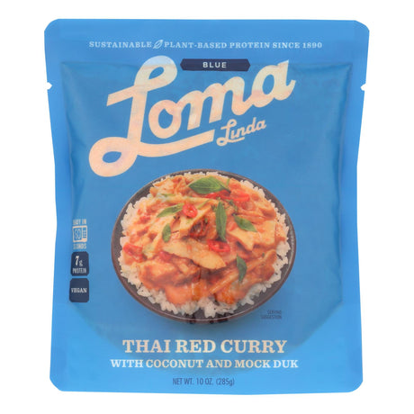Loma Linda Blue Thai Red Curry, 10 oz. - Pack of 6 - Cozy Farm 