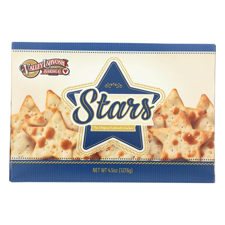 Valley Lahvosh Crispbread Stars Original - 4.5 Oz (Pack of 12) - Cozy Farm 