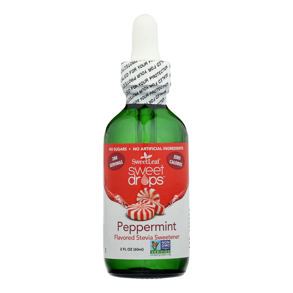 Sweet Leaf Sweet Drops Peppermint Sweetener - 2 Fl Oz (2 Pack) - Cozy Farm 