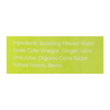 Poppi Prebio Ginger Lime Soda (Pack of 12 Cans) - Cozy Farm 