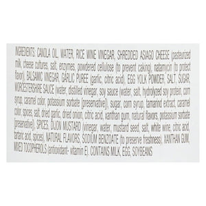 Brianna's Salad Dressing: Asiago Caesar , 12-Ounce Bottles (Pack of 6) - Cozy Farm 