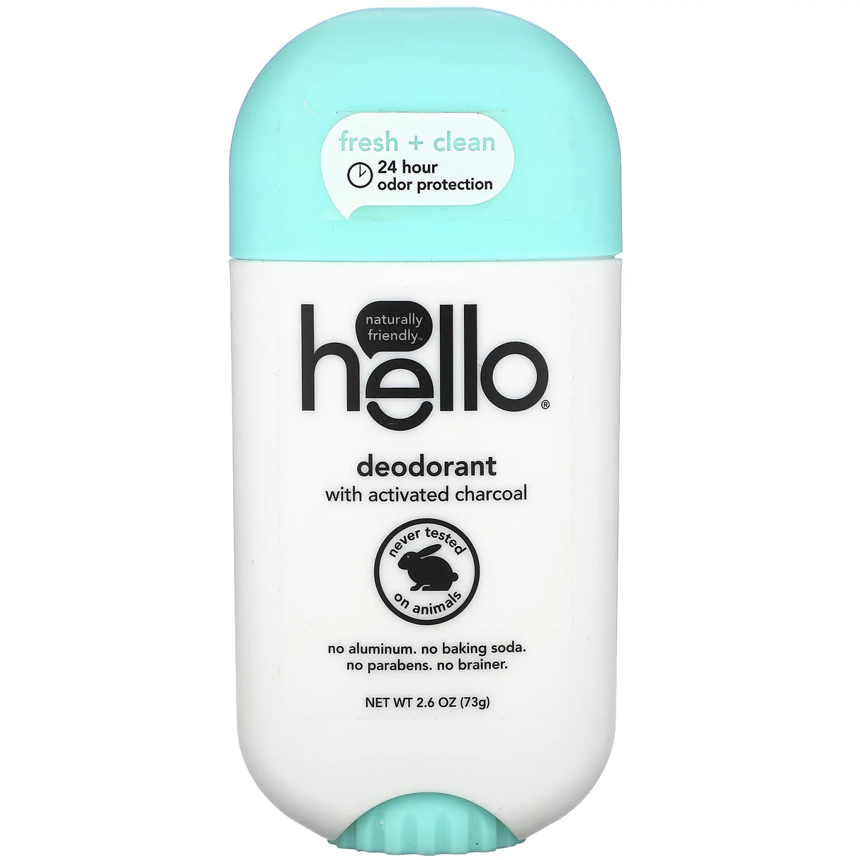 Hello Products Llc Deodorant Active Charcoal Clean Fresh -2.6 Oz - Cozy Farm 