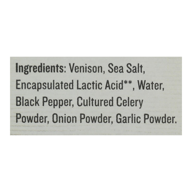 Epic Venison Sea Salt+Pepper Bar (Pack of 8 - 4.1 Oz) - Cozy Farm 