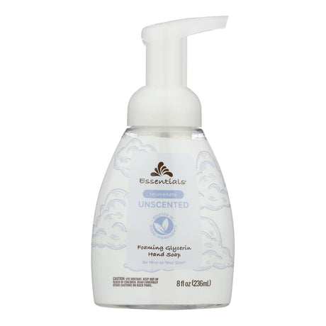 Essentials Foaming Hand Soap - Unscented, Gentle on Hands - 8 Fl. Oz. - Cozy Farm 