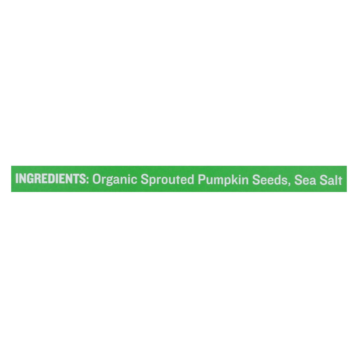 Go Raw Sea Salt Sprinkled Seed Pumpkin - 1 Oz - Case of 12 - Cozy Farm 