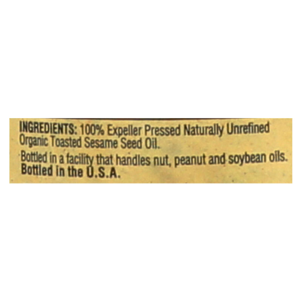 Napa Valley Naturals Toasted Sesame Oil, 12 Pack, 12.7 Fl Oz - Cozy Farm 