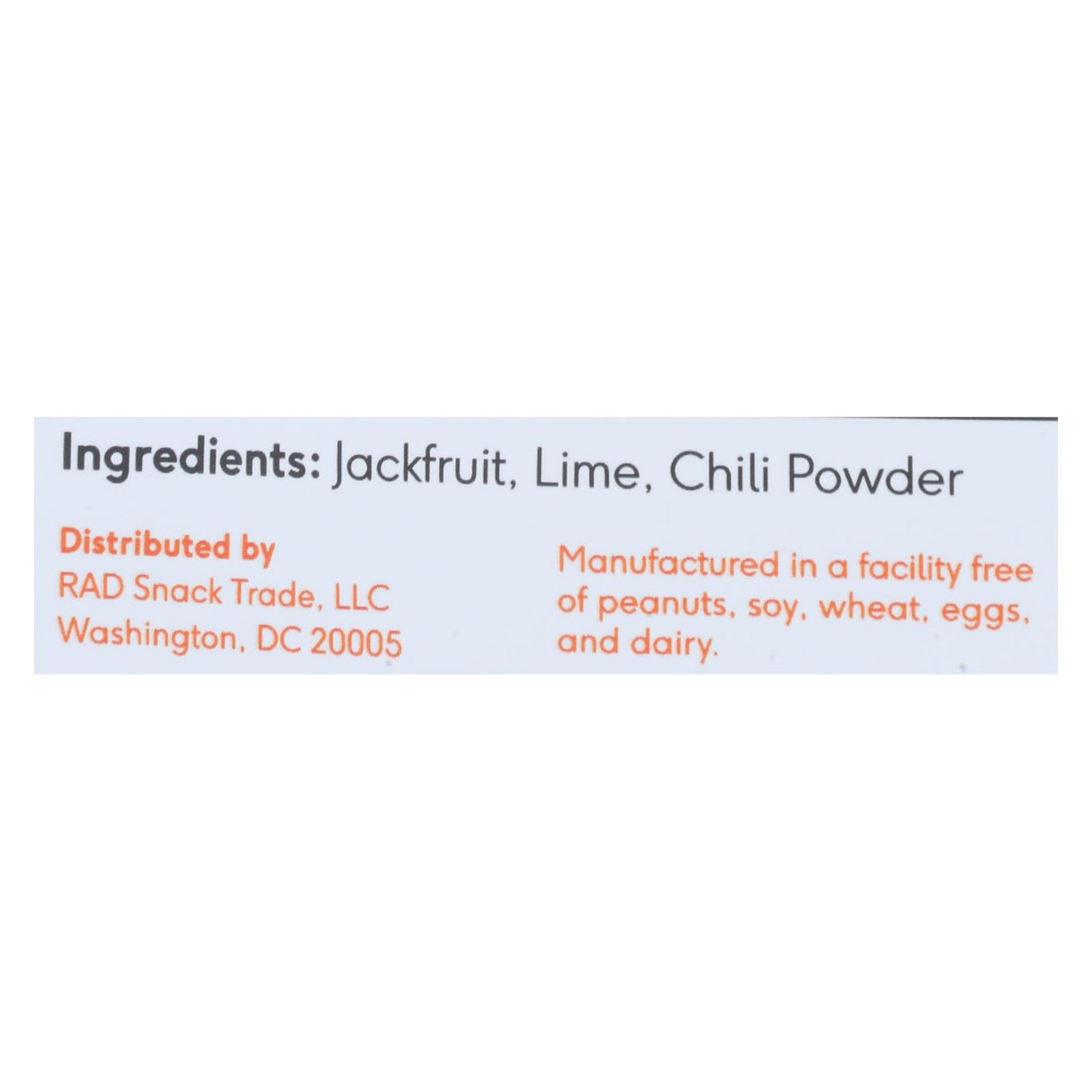 Amazi Foods (Pack of 6) Jackfruit Chws Chili Lime - 2.3 Oz - Cozy Farm 