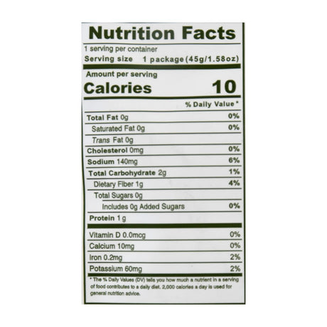 Poshi Cauliflower Salt, Black Pepper Seasoning, 10 Pack, 1.58 Oz - Cozy Farm 