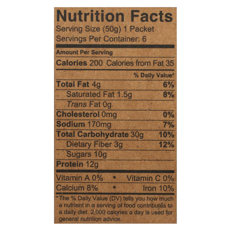 Kodiak Cakes Chocolate Chip Oatmeal (Pack of 6, 1.76 oz. Each) - Cozy Farm 