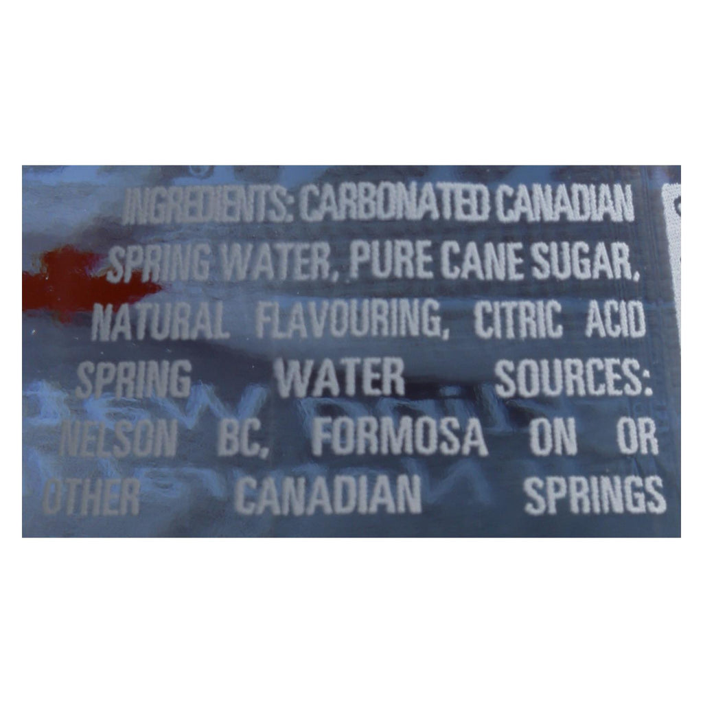 Clearly Canadian Sparkling Water Wild Cherry (Pack of 12-11 Fl Oz) - Cozy Farm 