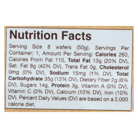 Schar Gluten-Free Hazelnut Wafers (Pack of 20) - 1.8 Oz - Cozy Farm 