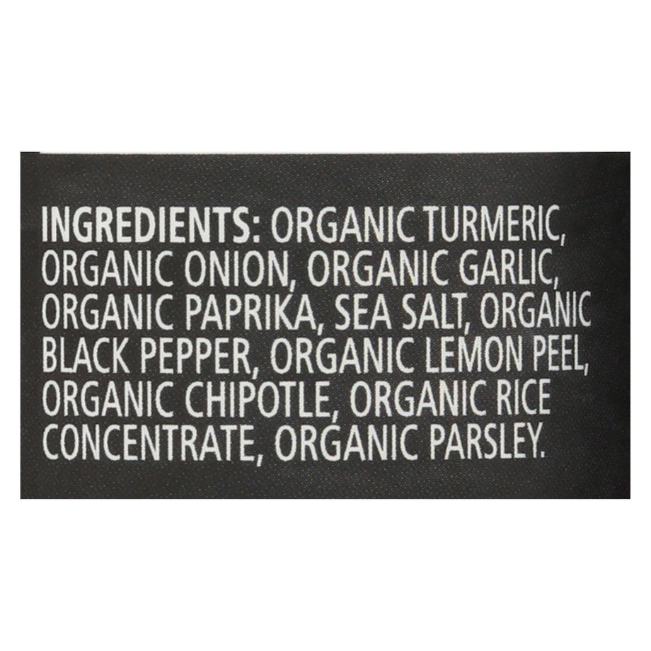 Frontier Organic Seasoning Blend, Salt-Free, Lemon Pepper - 2.5 oz