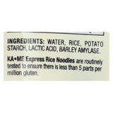 Ka-me Pad Thai Express Rice Noodles for Authentic Thai Dish (Pack of 6 - 10.6 Oz) - Cozy Farm 