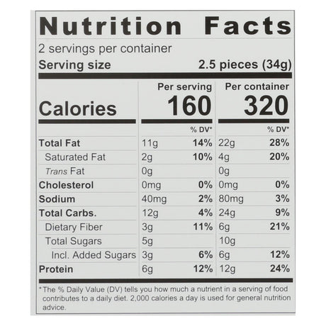 Tosi Superbites Cashew, 2.4 Oz (Pack of 12) - Cozy Farm 