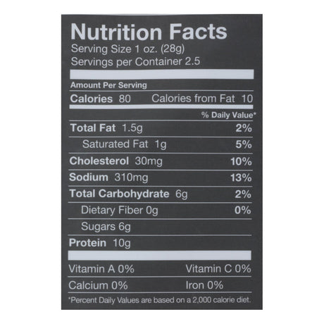 Chef's Cut Jerky - Real Chicken Kentucky Honey BBQ (Pack of 8 - 2.5 Oz) - Cozy Farm 