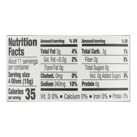 Mezzetta Pitted Greek Kalamata Olives (Pack of 6) - 5.75 Oz - Cozy Farm 