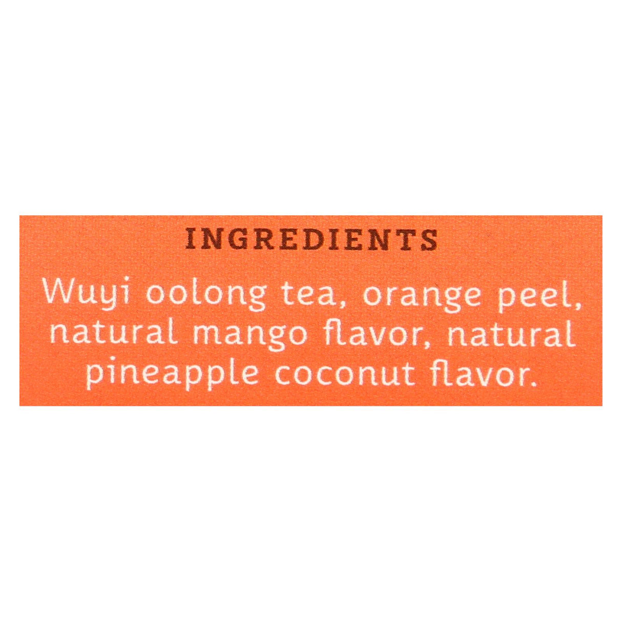 Stash Tea Oolong Tea - Coconut Mango - Case Of 6 - 18 Bags - Cozy Farm 