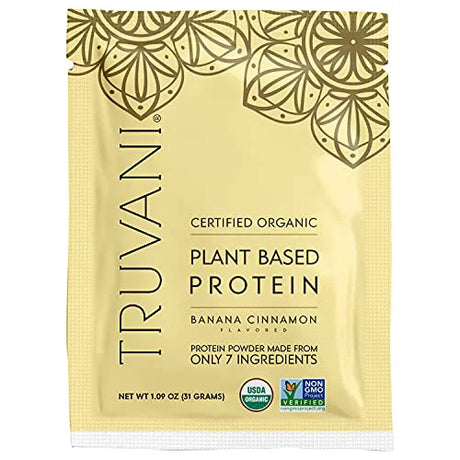 Truvani Banana Cinnamon Protein Powder - 1.09 oz - Cozy Farm 