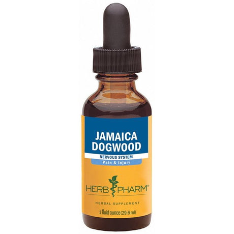 Herb Pharm Jamaica Dogwood Liquid Extract for Minor Pain, 1 Fl Oz - Cozy Farm 