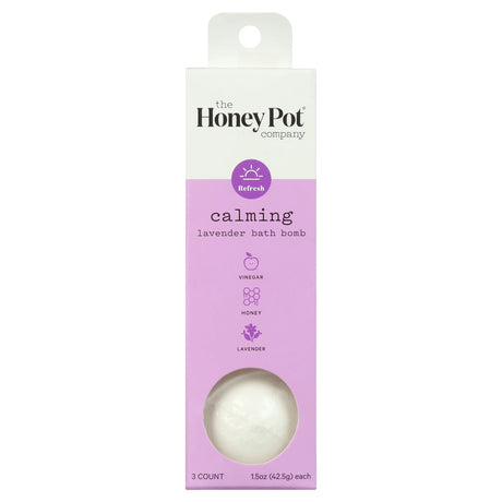 The Honey Pot Lavender Bath Fizzies (Pack of 3) - Cozy Farm 