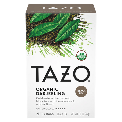 Tazo Tea - Darjeeling Tea (Pack of 6-16 Bags) - Cozy Farm 