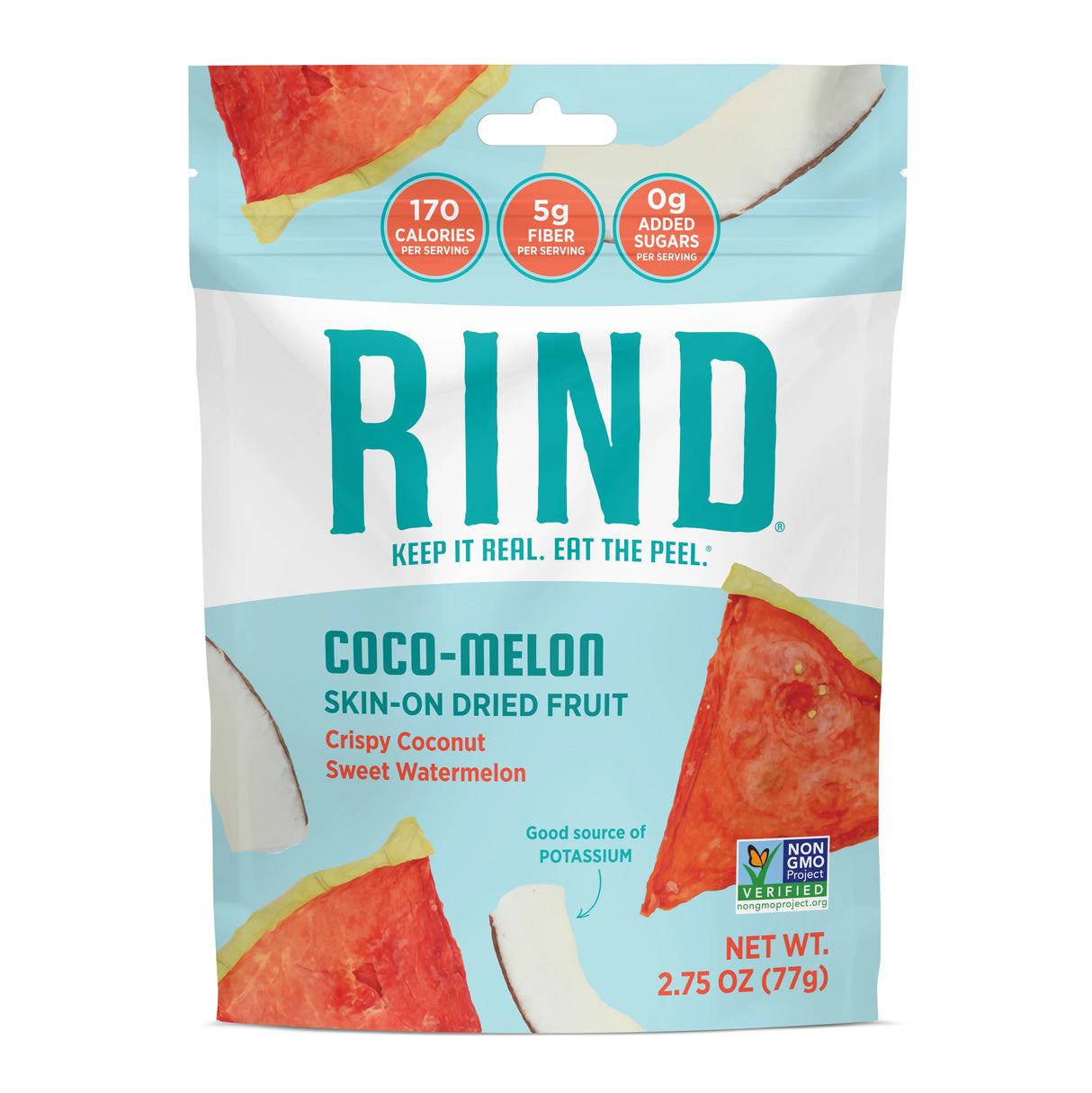 Rind Snacks Dried Fruit Coco Melon Delight, 2.75 Oz (Pack of 12) - Cozy Farm 