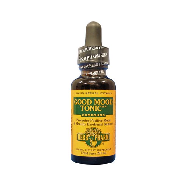 Herb Pharm Good Mood Tonic - Anxiety & Mood Support Supplement - 1 Fl Oz - Cozy Farm 